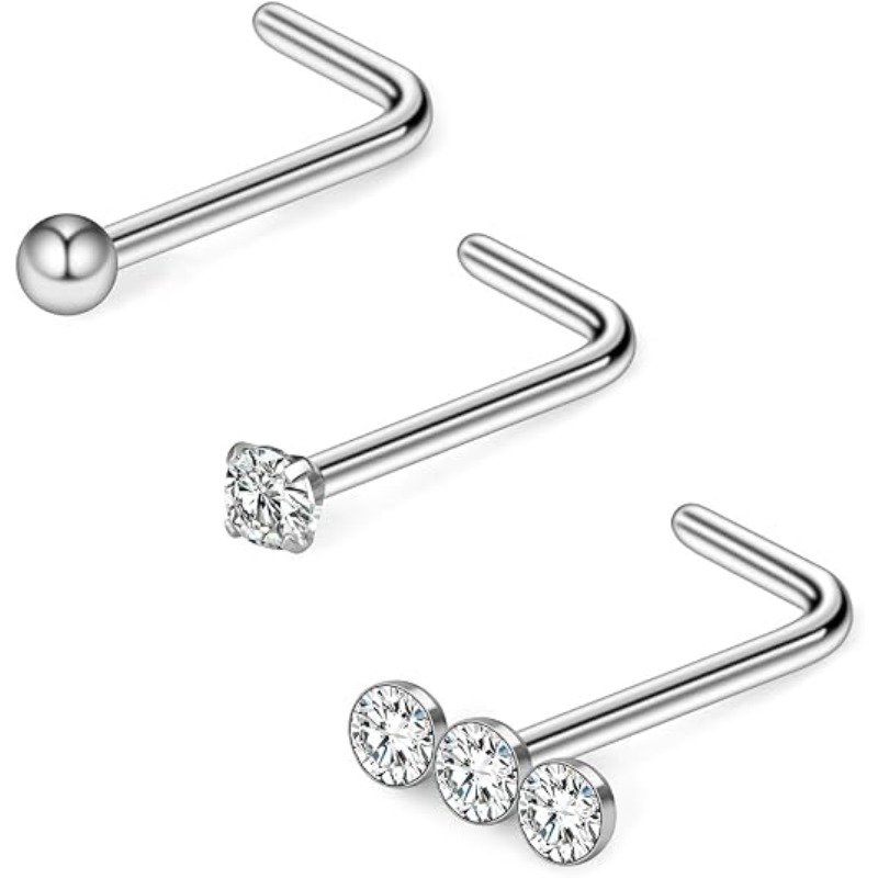 3 pièces, 20G, acier chirurgic - Body Jewelry Surgical Steel avis et prix