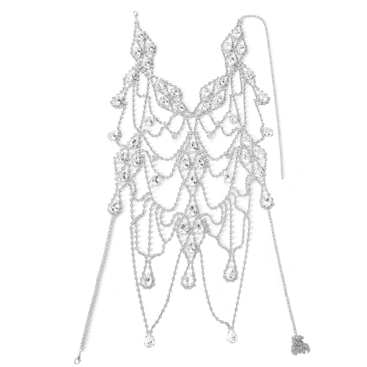 Chaîne de poitrine à pampilles - Body Jewelry Retainers avis et prix