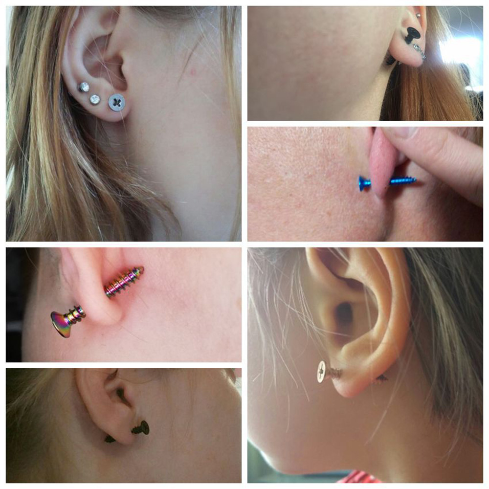 Boucles d'oreilles en acier ch - Body Jewelry Surgical Steel avis et prix