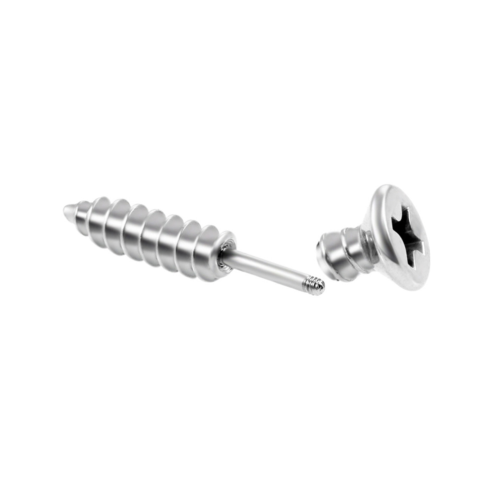 Boucles d'oreilles en acier ch - Body Jewelry Surgical Steel avis et prix